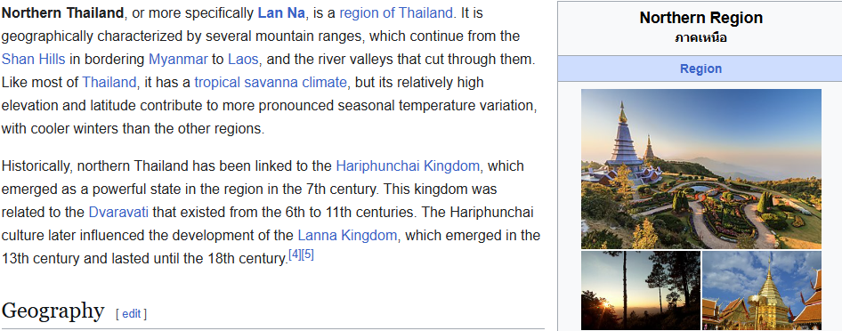 Thailand Geo Regions Details Thailand Geographical Regional Details