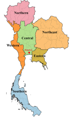 Thailand Regions